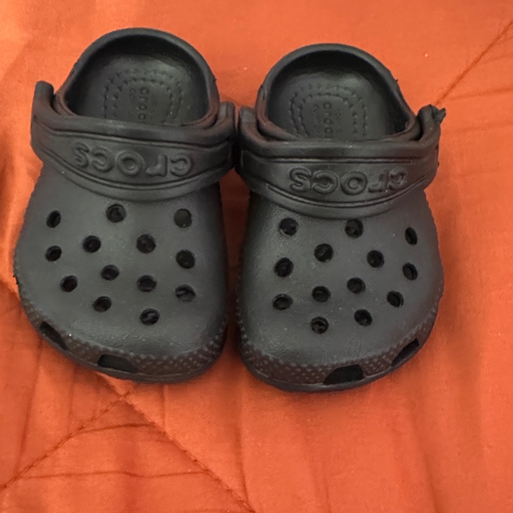 CROCS Kids Black Sandals